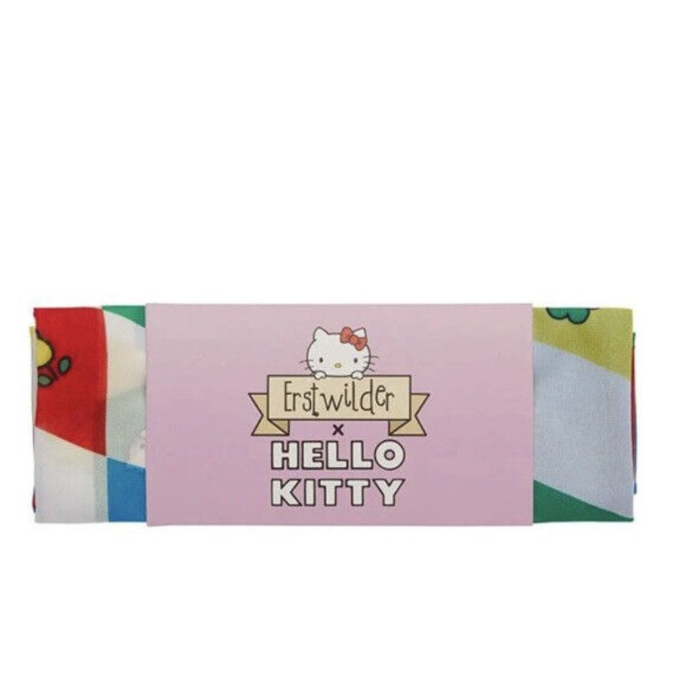 Erstwilder Hello Kitty Argyle Head Scarf NWT - Picture 5 of 5